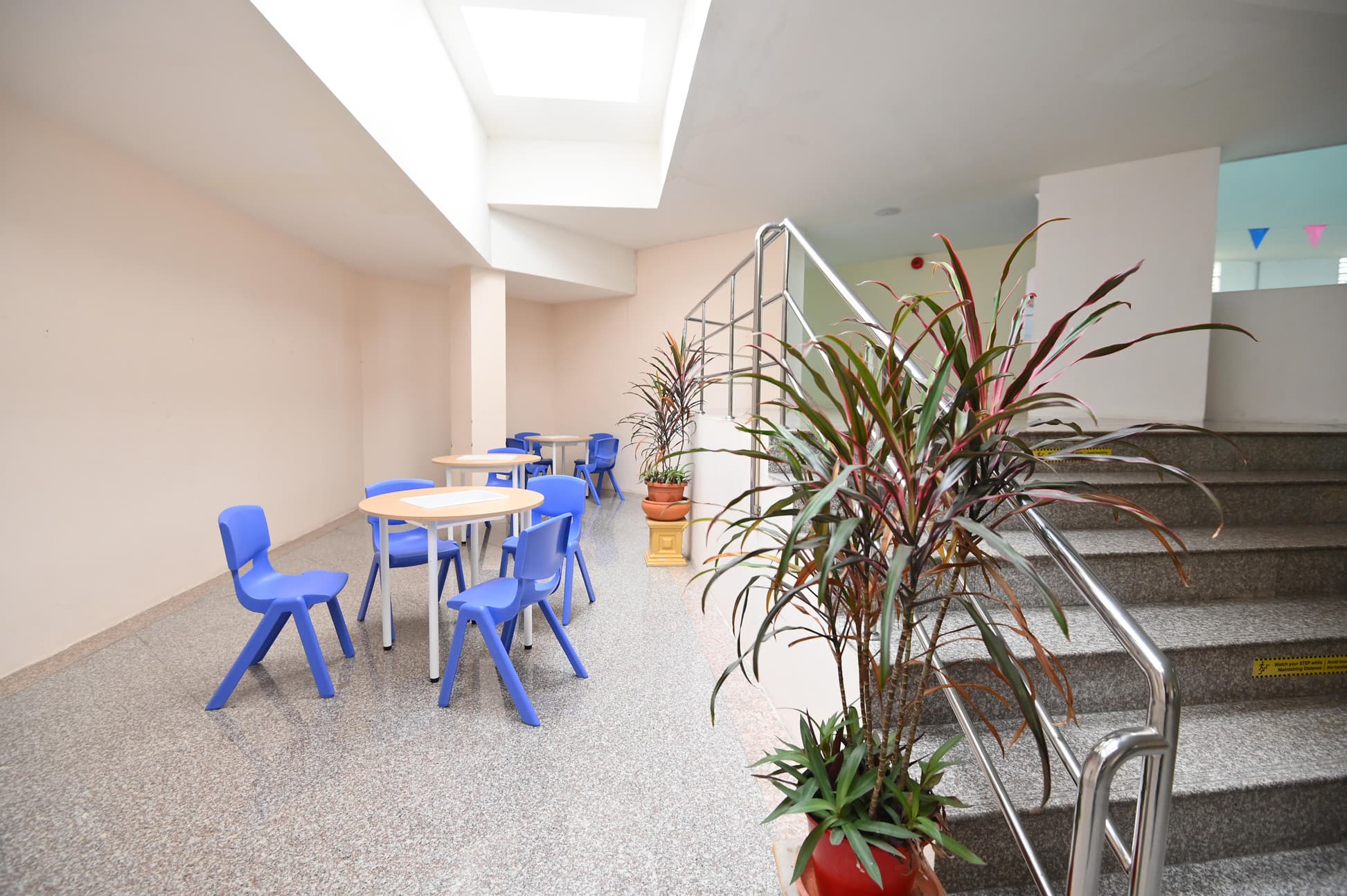 NIVA Hallway - A space for students to chill and hangout